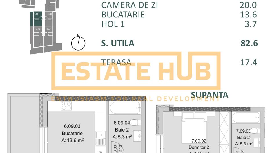 Apartament nou 3 camere cu supanta | Comision 0% | langa The Nest - Poză 2
