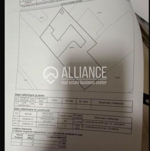 Central(cod04)-Casa si teren 340 mp - Poză 2