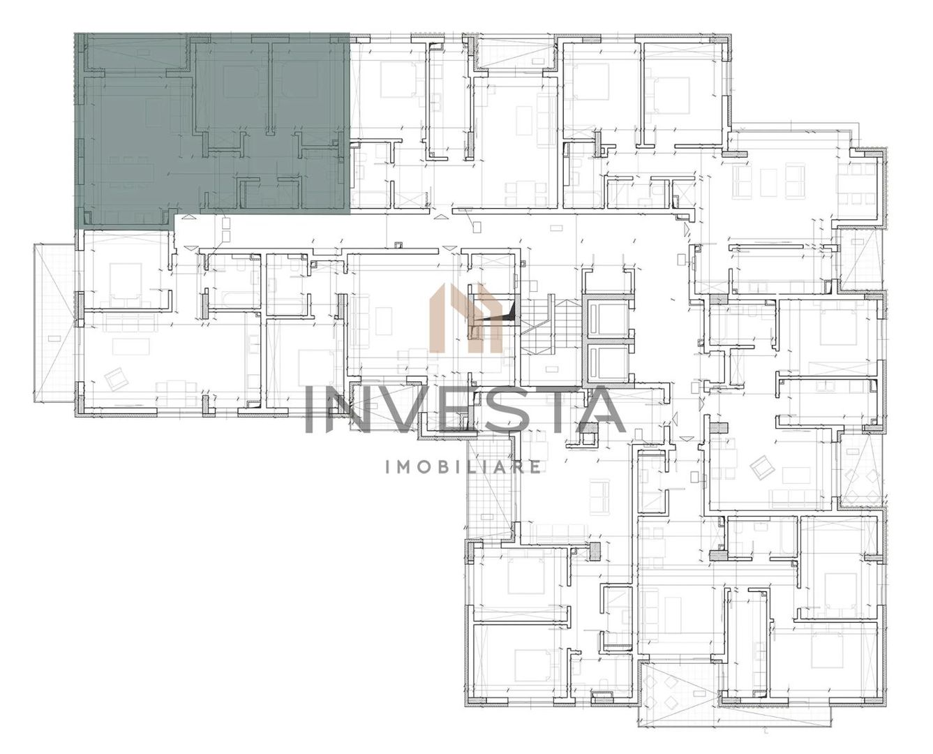 Apartament 3 camere decomandat, Constructie Premium, Andrei Muresanu! - Schiță 8