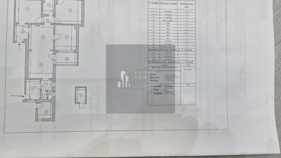 Inchiriere apartament / spatiu comercial 117mp Piata Unirii - Poză 11