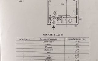 3 camere AVIATIEI - Schiță 5