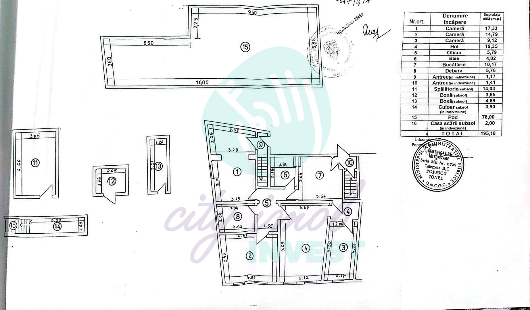 Apartament 5 camere, , vilă interbelică - cartier de case - Poză 20