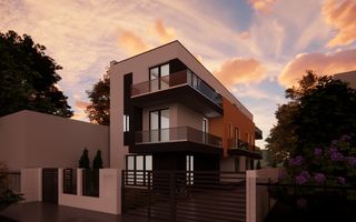 Vând vila în duplex 4 camere, 3 dormitoare, 4 bai, 2 locuri parcare - Poză 4