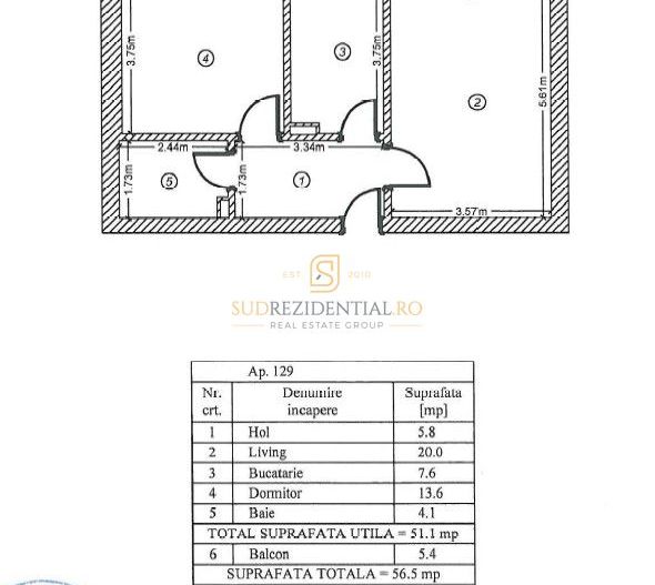 Apartament cu 2 camere,prima inchiriere, bloc nou,zona Bd. Metalurgiei - Poză 17