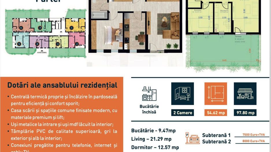 Ultimele apartamente disponibile, investitie sigura,  zona de top ! - Schiță 5