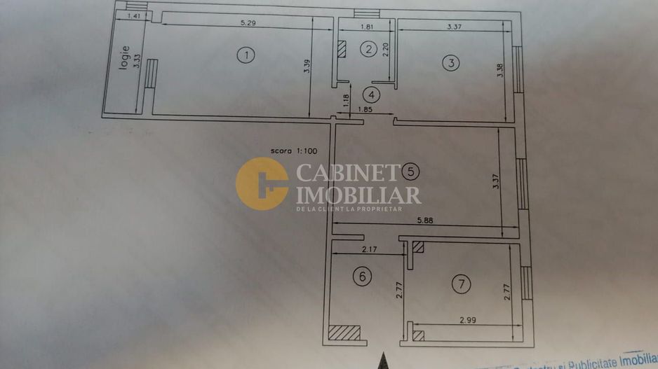 Apartament 3 Camere Renovat - Zona Alexandru/Familial - Poză 14