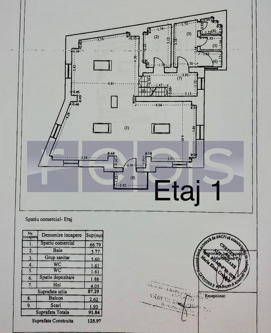 INCHIRIERE SPATIU COMERCIAL 300MP DACIA EMINESCU VAD EXCEPTIONAL HORECA - Poză 20