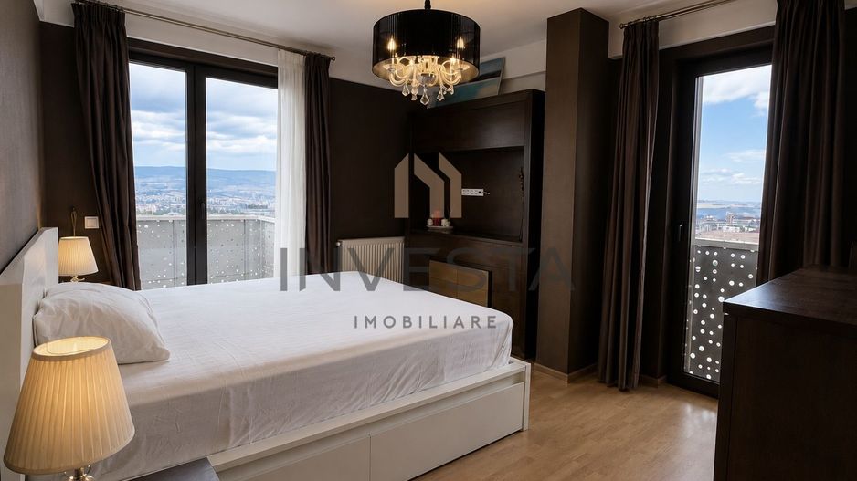 Penthouse cu 3 camere de inchiriat in zona Europa, Oaza Residence! - Poză 6
