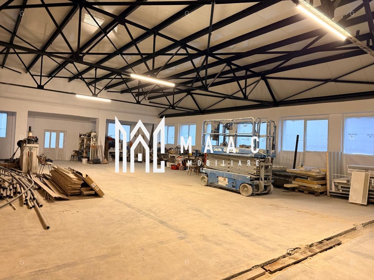 Hală 1144 mp I Compartimentabil I Utilități I Birouri I Mârșa - Poză 2