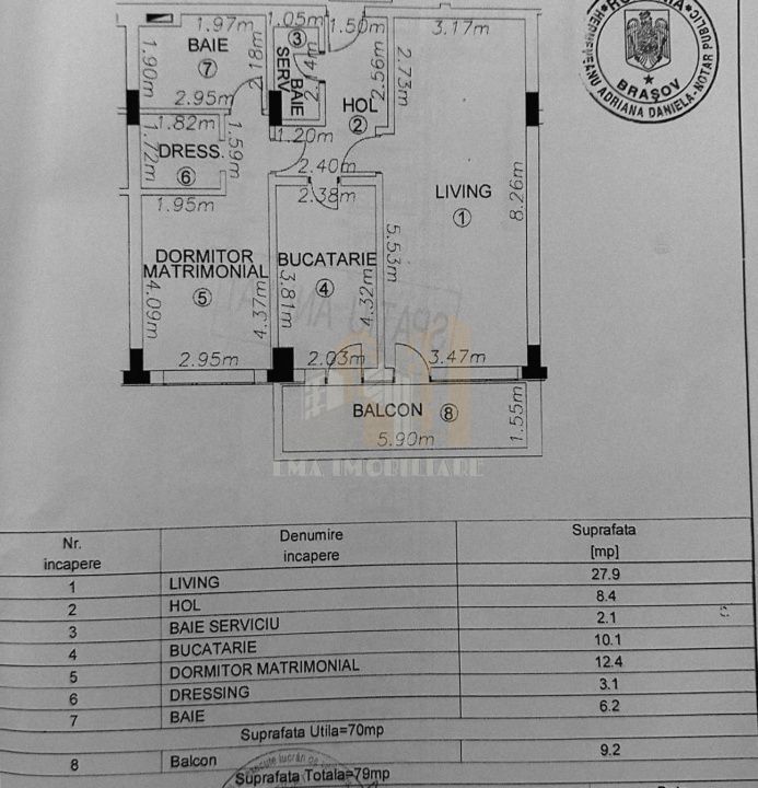 Apartament 2 camere decomandat Isaran Tractorul Brasov - Poză 10