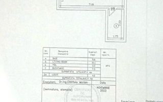 Fundeni-Dobroesti | Garsoniera 38 mp cu loc de parcare - Schiță 7