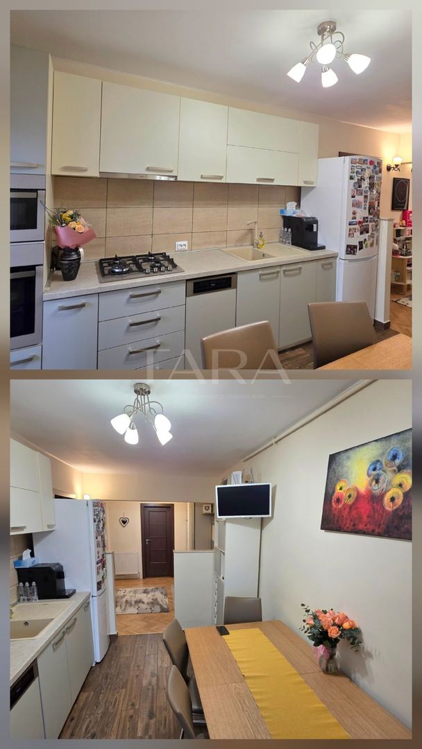 Apartament 3 camere, mobilat și utilat complet – Calea Florești. - Poză 2