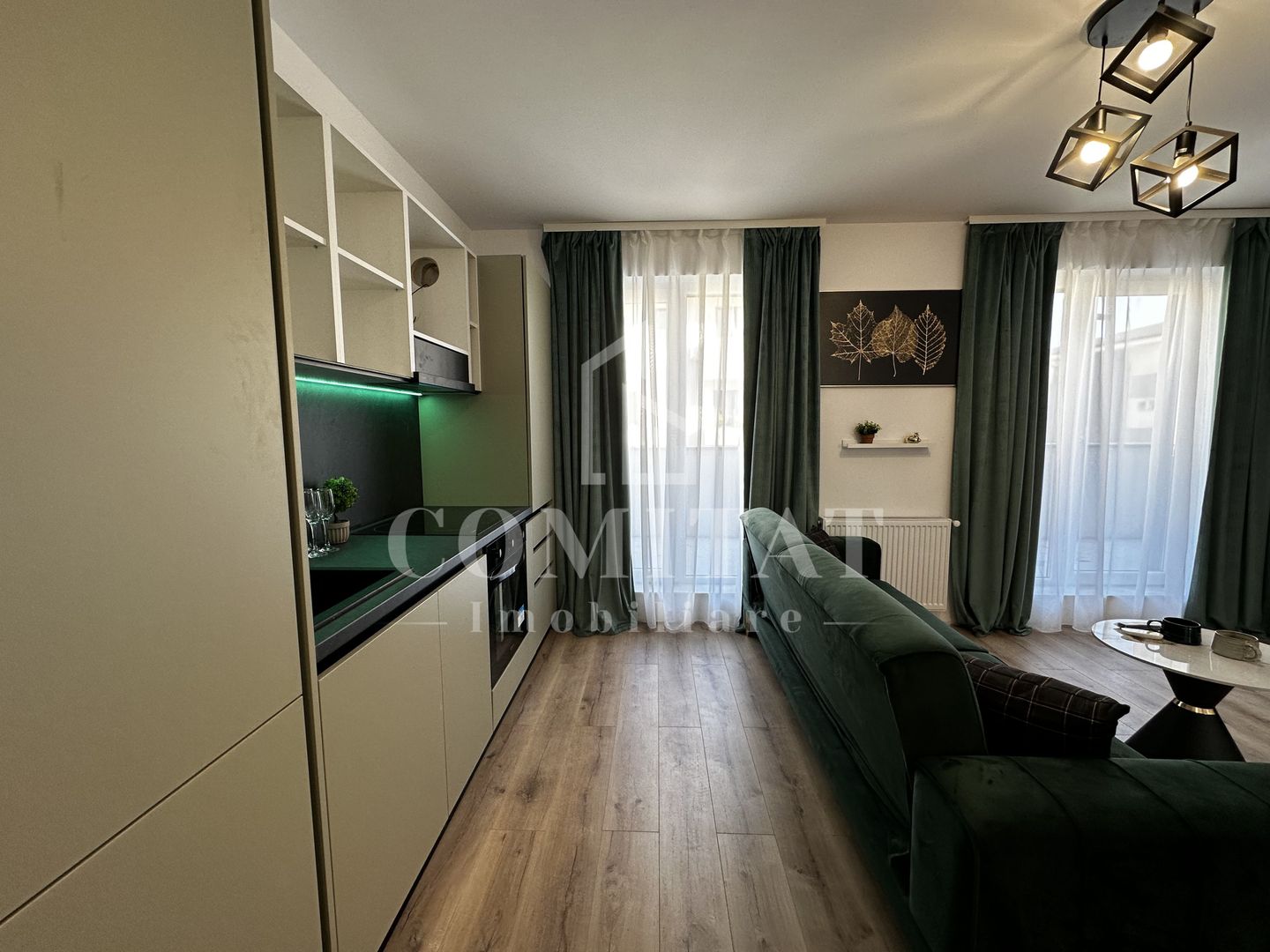 Apartament ultrafinisat | 2 camere | Cartier Terra - Poză 8