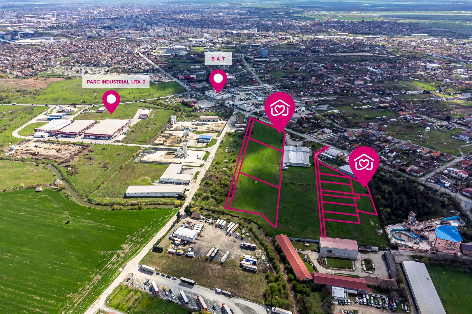 Teren cu PUZ in Arad, servicii, industrie, depozitare 8.307 mp - Poză 5