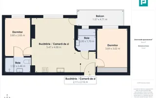 Apartament cu 3 camere Maniu Residence - Poză 16