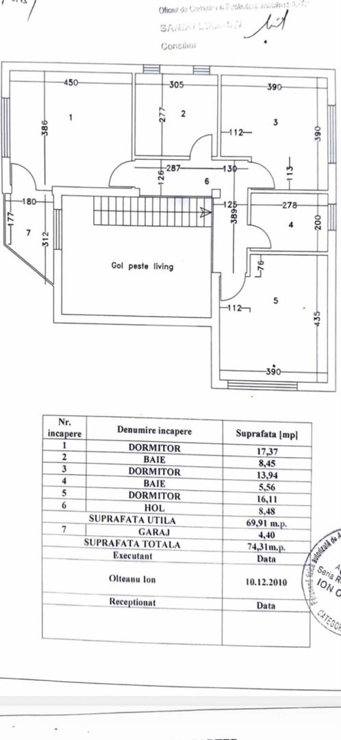 Popesti-Leordeni Vila individuala 5 camere teren 421mp - Schiță 13