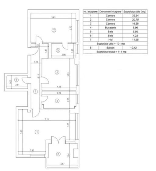 Apartament premium | 3 Camere | Parcare Inclusă - Poză 16