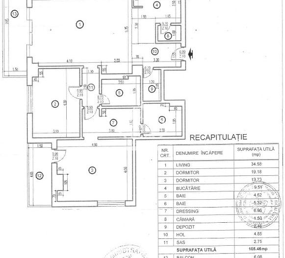 Floreasca-Dorobanti I Apartament 3 camere I Loc de parcare - Poză 13