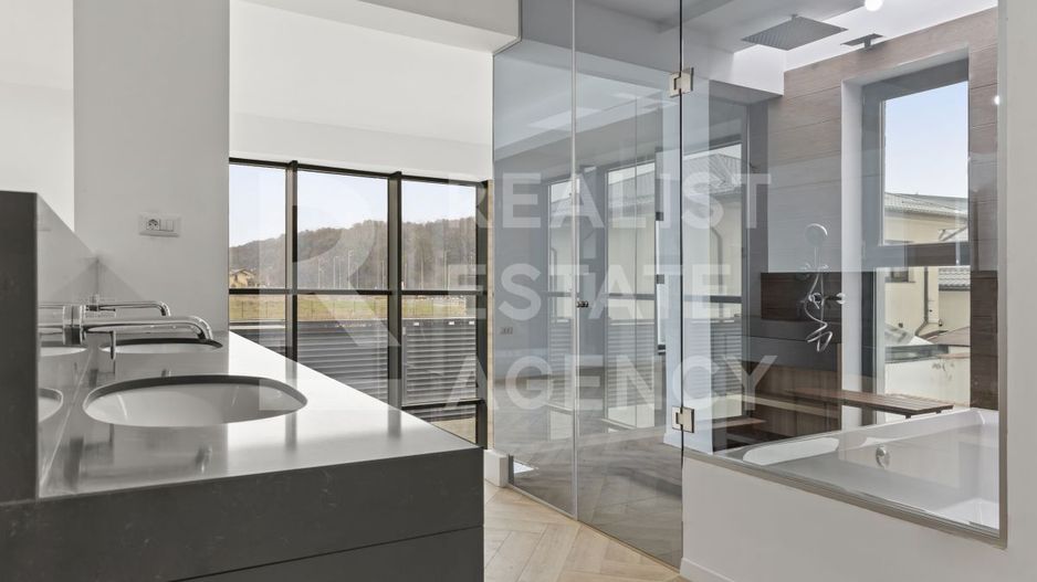 Casă nouă, spațioasă și elegantă, 7 camere, Lângă Pădurea Crețuleasca - Poză 20