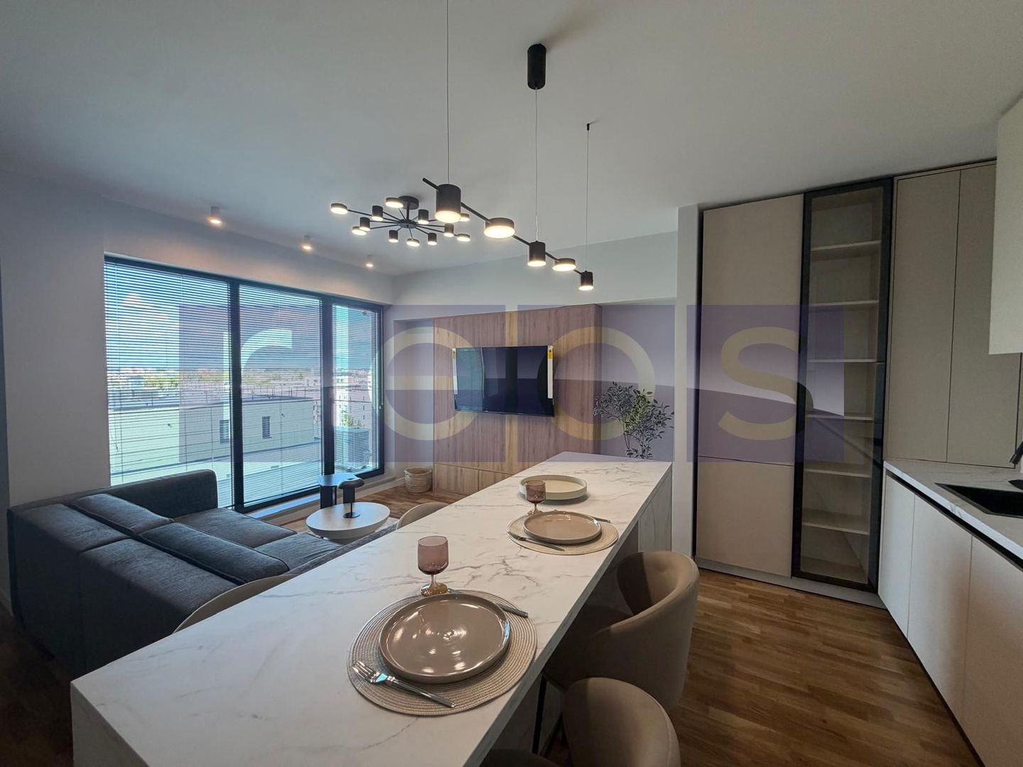 APARTAMENT 2 CAMERE | MOBILAT-UTILAT LUX | PARCARE | STRAULESTI | 64MP - Poză 2