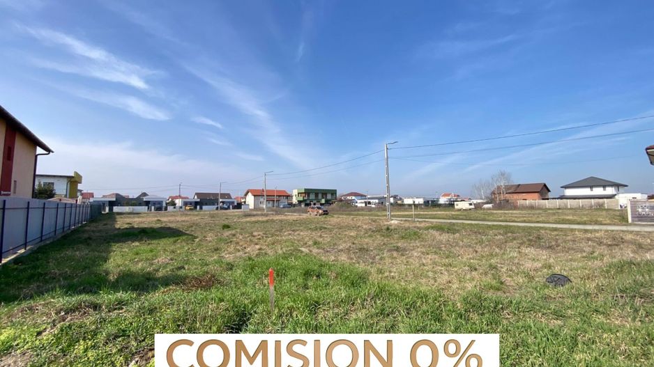 COMISION 0%, Teren 528 MP, 2 Fronuri, 20 m l, SACALAZ, CARTIER EUROPA - Poză 1