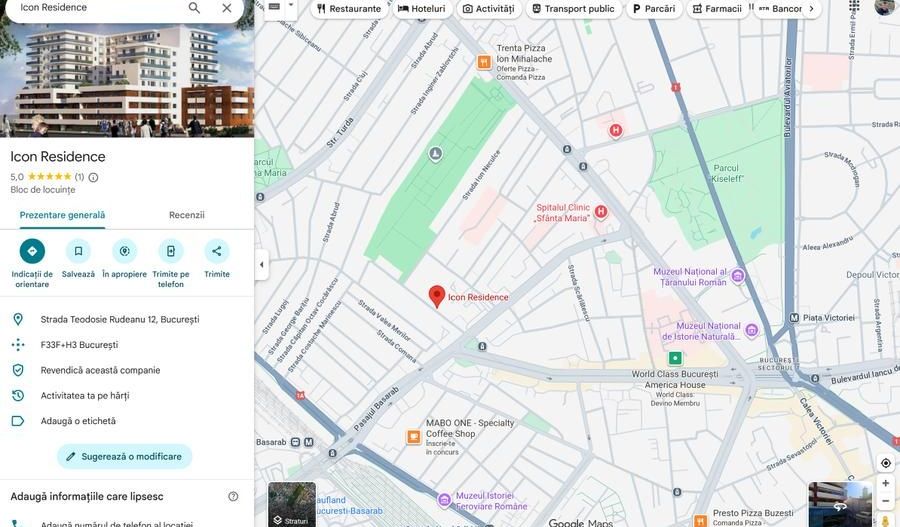 Inchiriere Ap3 camere Banu Manta Victoriei central mobilat full - Poză 10