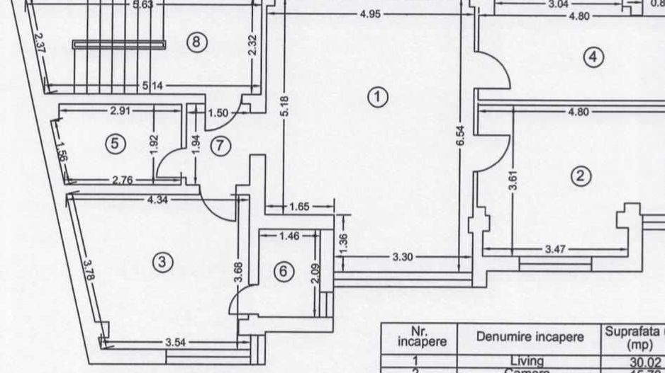 Vand imobil P+2 zona salaj rahova cu doua spatii comerciale - Poză 4
