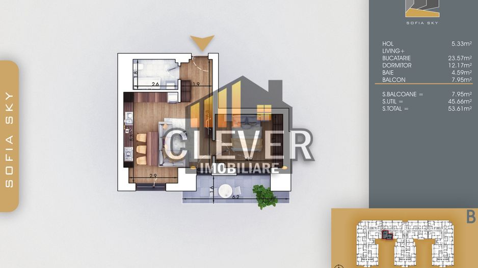 Apartament 2 camere Premium 7 min Metrou Nicolae Teclu - Poză 2