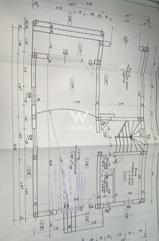 Casa - spatiu birouri, 2 corpuri de cladire - Sibiu - central - Schiță 10