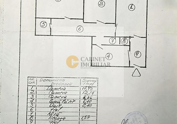 3 Camere - 63MP | Reabilitat | Metrou Gorjului - Schiță 8