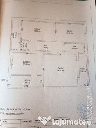 Apartament 3 camere Complex Studentesc - Poză 16