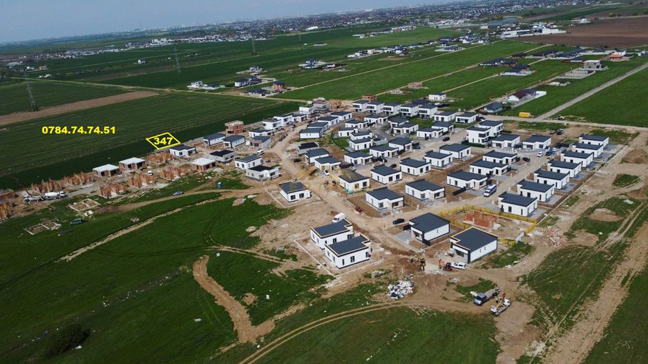 Teren Intravilan 347 mp - iesire comuna Berceni - Poză 2
