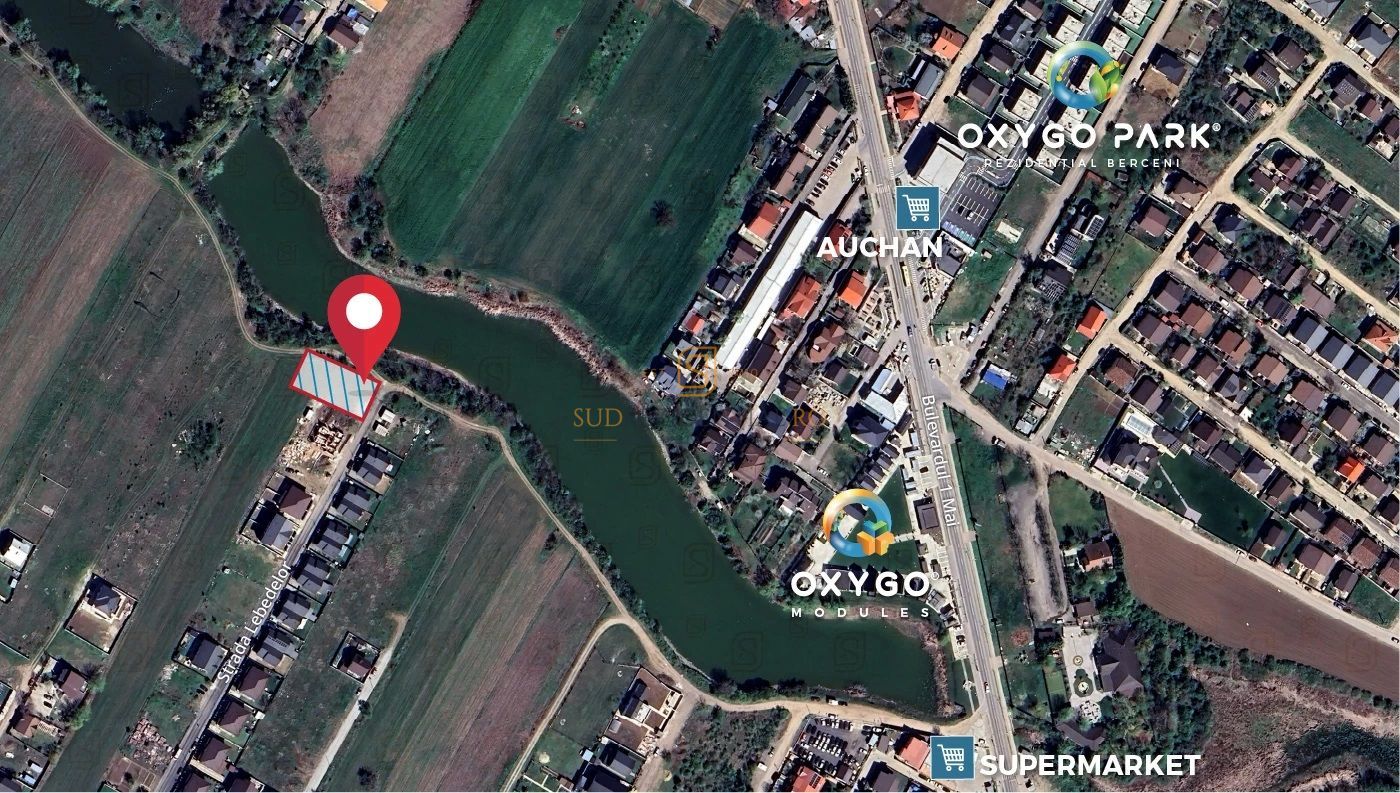 Teren intravilan, Com Berceni,706 mp, zona rezidentiala,Str. Lebedelor - Poză 3