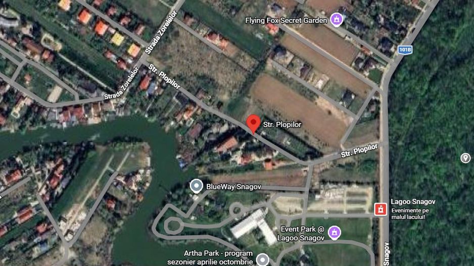 Teren intravilan in  satul  Snagov  excelent pozitionat - Poză 1