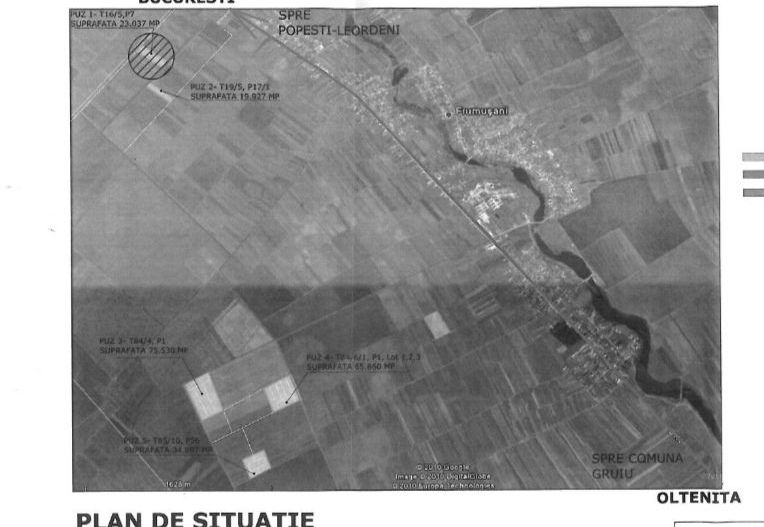 Teren intravilan 75.530 mp in Frumusani - Poză 2