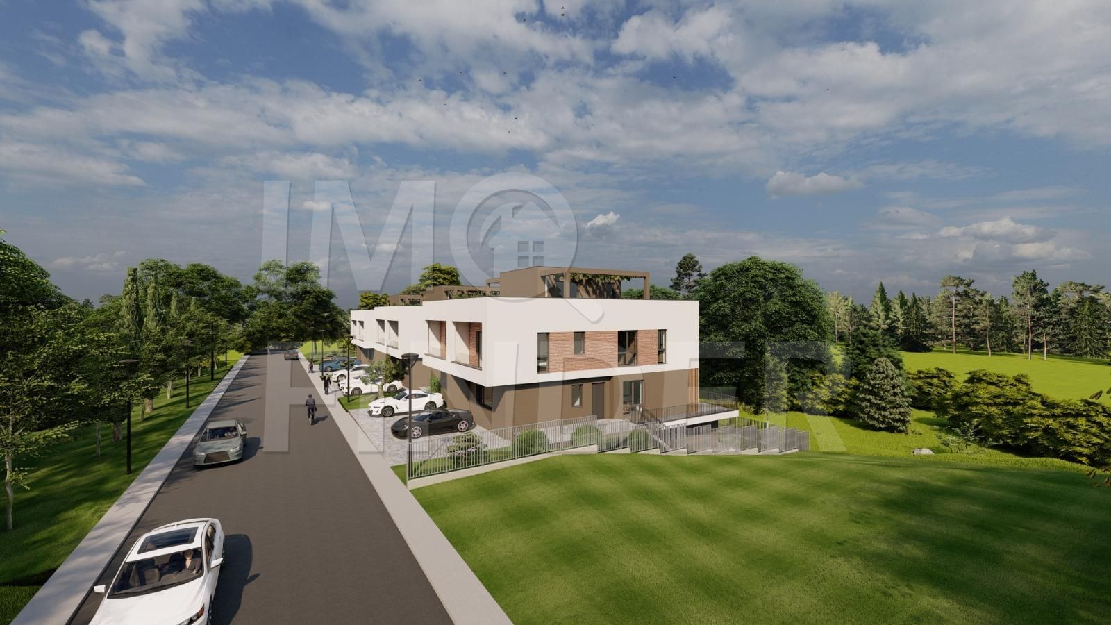 Casă în Florești, zona Vivo: 189 mp utili,  116 mp pe terase - Schiță 21