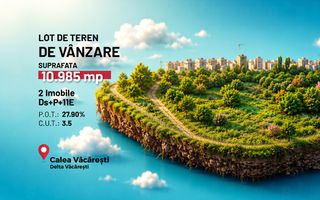 Teren cu Autorizatie | Proiect Rezidential 2S+P+11E | Calea Vacaresti - Poză 2