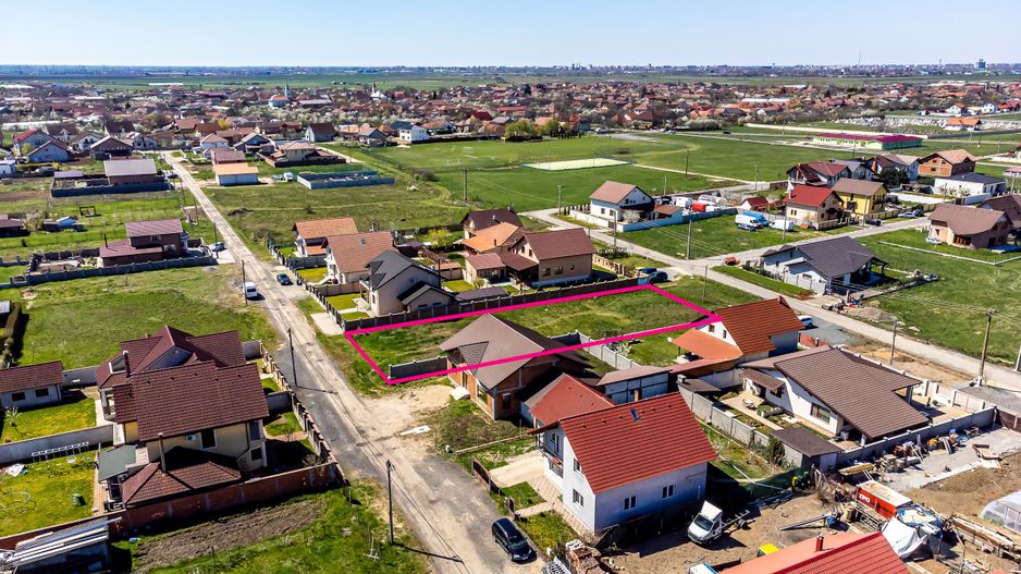 Teren cu utilități în Livada, suprafață 1200 mp, 2 fronturi stradale. - Poză 5