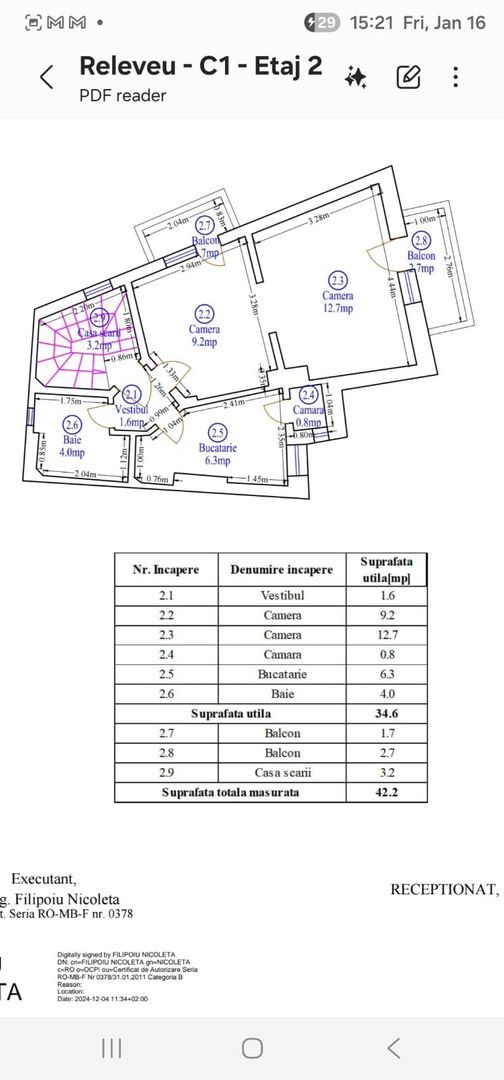 Vilă interbelică de vânzare – Cotroceni - Schiță 23
