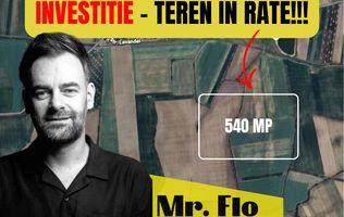 Teren de duplex Bucovat - Optiune de luat in RATE - COMISION 0