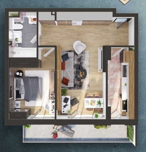 Apartament 2 camere – Iris, zona Auchan - Poză 2