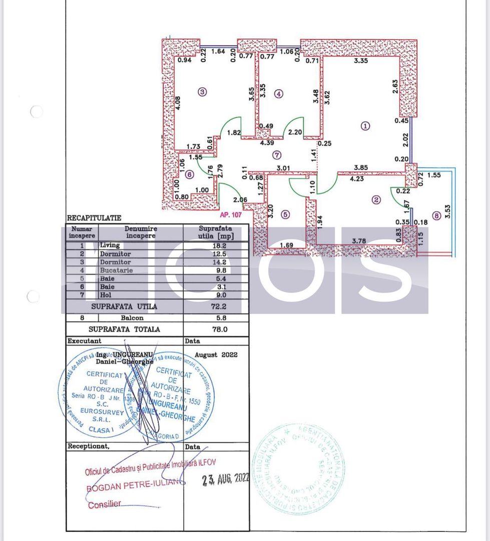 VANZARE 3 CAMERE DECOMANDAT | CORTINA NORTH - Poză 17