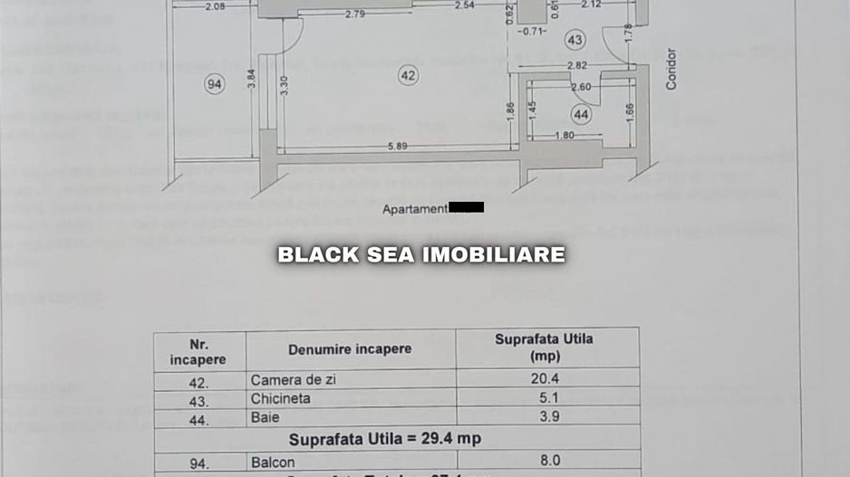 Studio Exclusivist in Mamaia Nord l Prima Linie - Parcare Privata - Poză 11