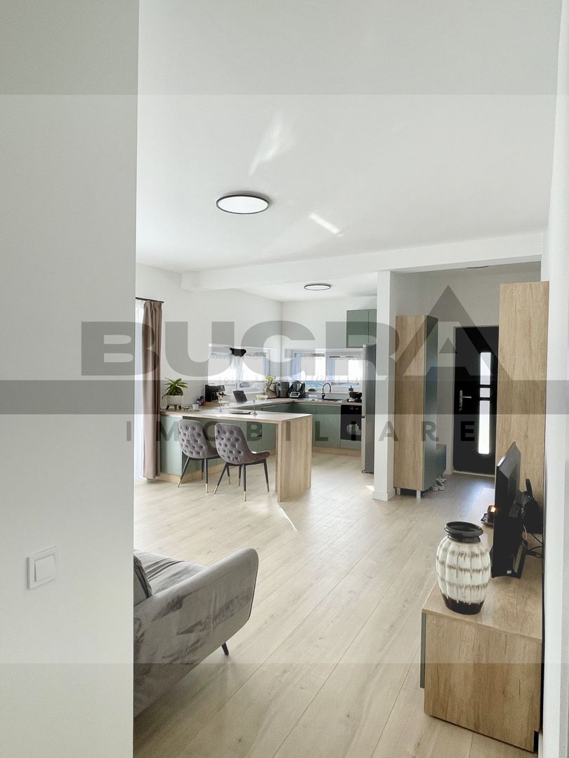 Apartament 2 camere,  51 mp, gradina, parcare,  zona L. Merlin - Poză 1