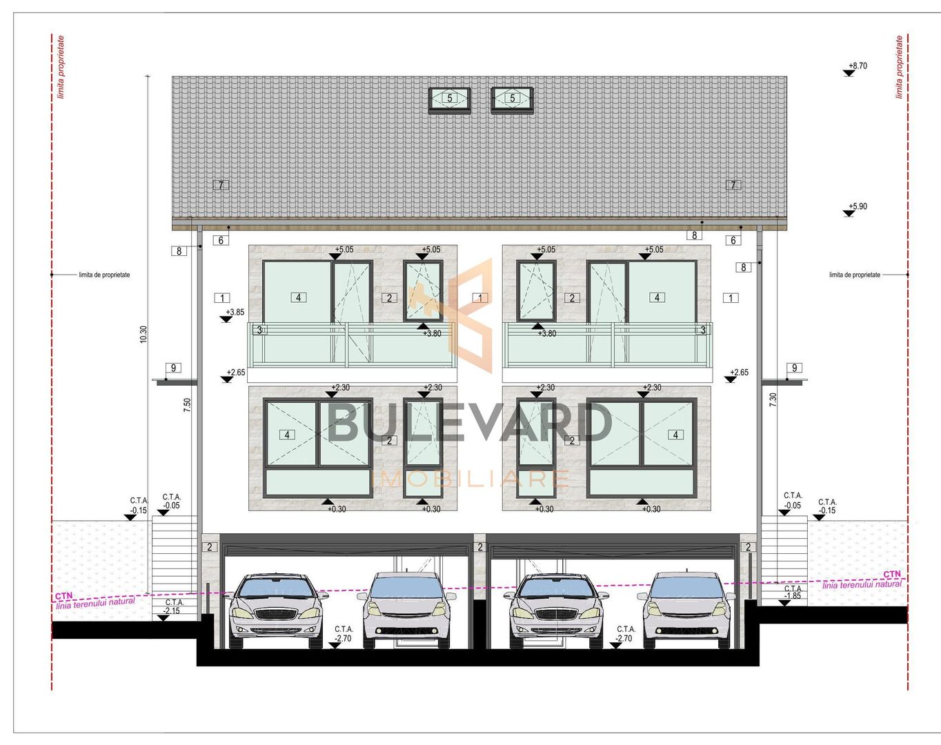 Casa de tip duplex cu teren de 265 mp in Dambul Rotund! - Poză 2