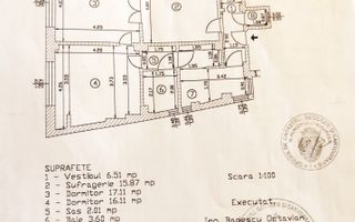 De vânzare: apartament 3 camere Piata Victoriei - parter înalt - Poză 8