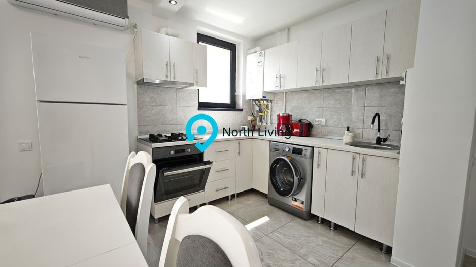 Studio decomandat 45 mp | Modern | Gară de Nord | Mobilat - Poză 8