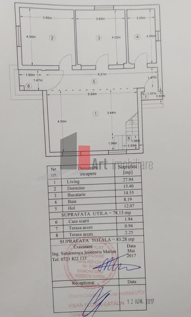 Casa de vanzare Domnesti - Schiță 12