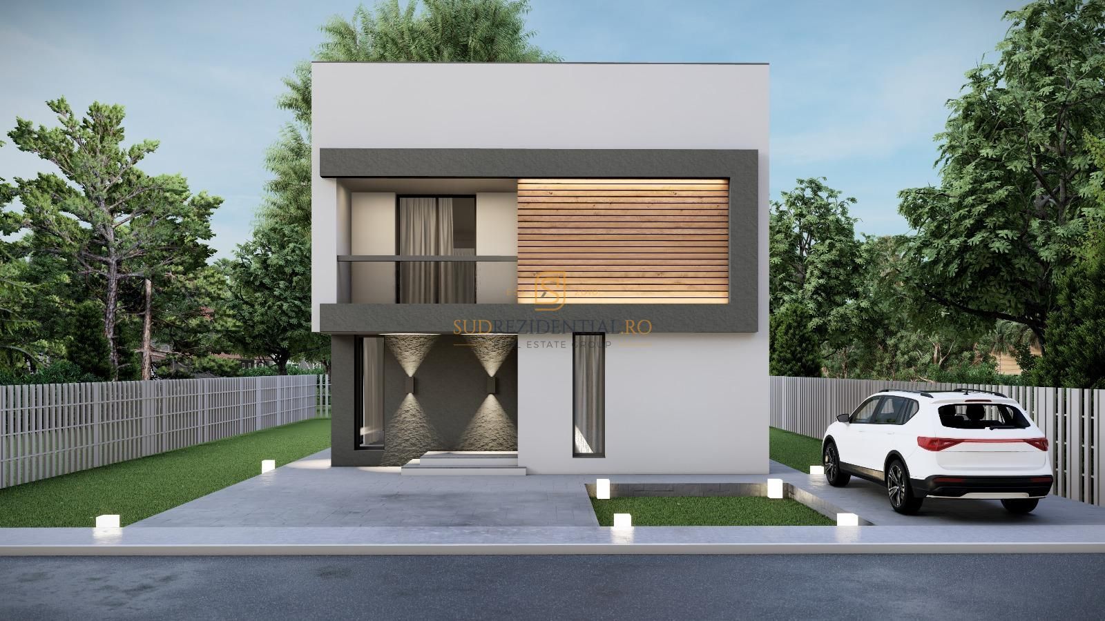Vila individuala, 4 camere + dressing, finisaje de top, loc de parcare - Poză 2