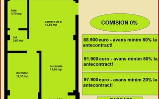 Apartament 2 camere nou de vanzare in Iasi Valea Lupului, bloc nou - Poză 2